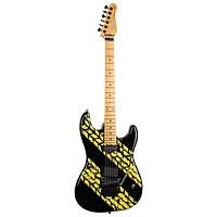 Godin Derry Grehan Signature Tread 1 Electric Guitar with Case (051199) - Black