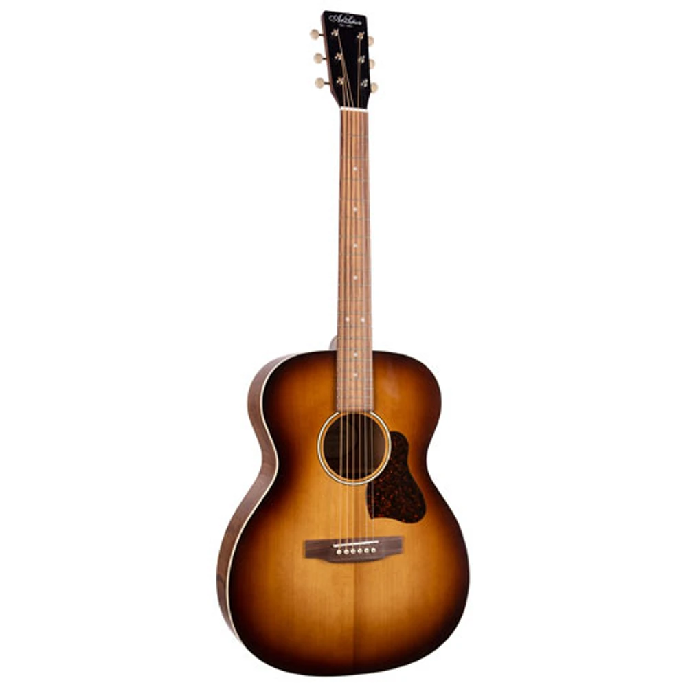 Art & Lutherie Legacy Lightburst GT EQ Acoustic Guitar (051557) - Gold/Burgundy/Brown