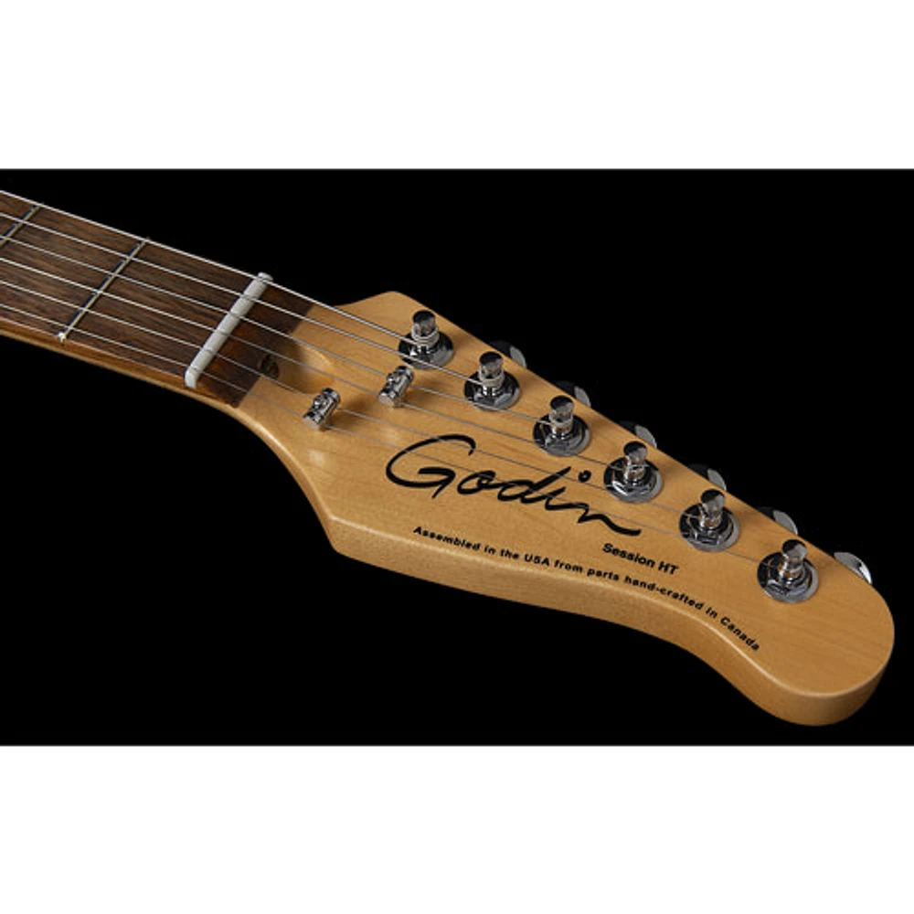 Godin Session HT Electric Guitar with Premium Bag (048410) - Matte Black