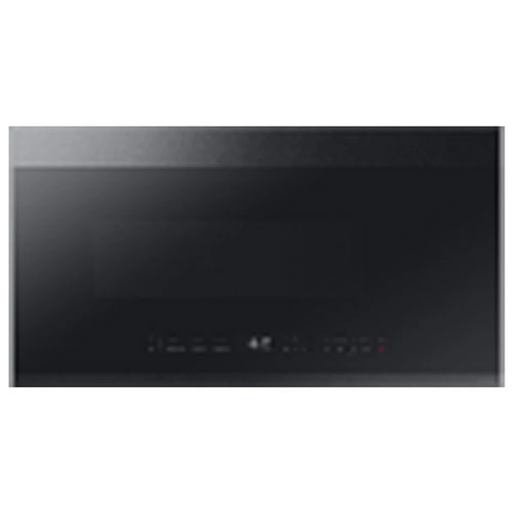 Samsung BESPOKE Over-The-Range Microwave - 2.1 Cu. Ft. - Black Matte Steel