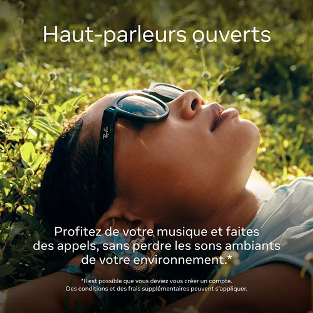 Lunettes Skyler Ray-Ban | Meta avec IA, photo, vidéo, audio et messagerie