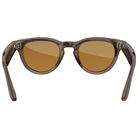 Ray-Ban | Meta Headliner Glasses with AI, Photo, Video, Audio & Messaging - Warm Stone/Transitions