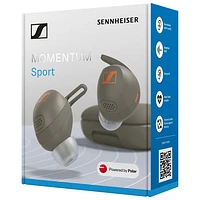 couteurs boutons 100 % sans fil à suppression du bruit MOMENTUM Sport de Sennheiser