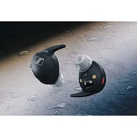 Écouteurs boutons 100 % sans fil à suppression du bruit MOMENTUM Sport de Sennheiser - Noir