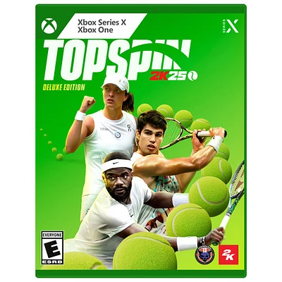 TopSpin 2K25: Édition de luxe (Xbox Series X/Xbox One)