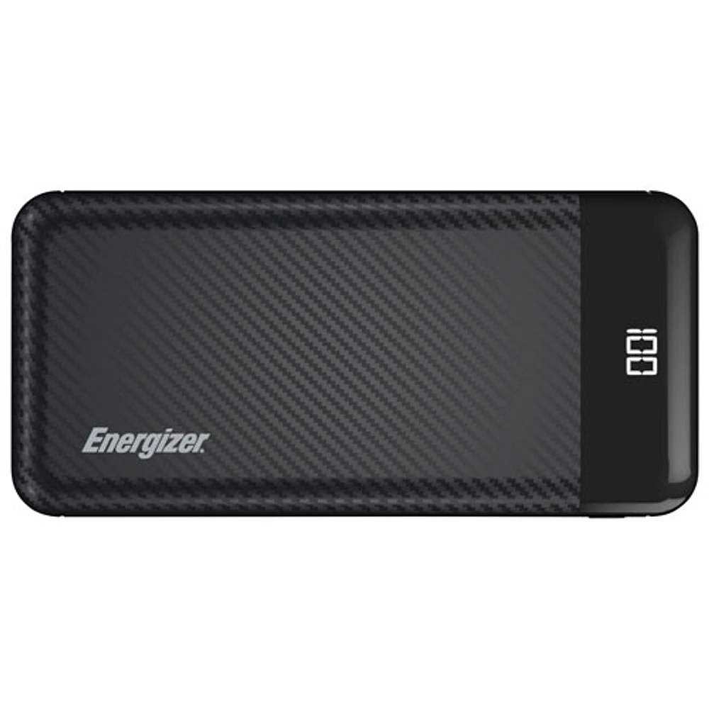 Energizer 10000 mAh 15W USB-C Power Bank - Black