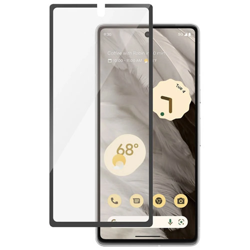 Protecteur d'écran en verre ultralarge de PanzerGlass pour Pixel 8a de Google