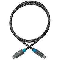 Nimble PowerKnit 2m (6 ft.) USB-C to Lightning 60W PD Cable (NBUSBCLTG2MSGRY) - Space Grey