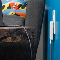 Chargeur mural ultracompact à deux ports USB-C GaN 65 W de Nimble - Blanc