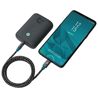 Nimble PowerKnit 1m (3 ft.) USB-C to USB-C 60W PD Cable (NBUSBCC1MSGRY) - Space Grey