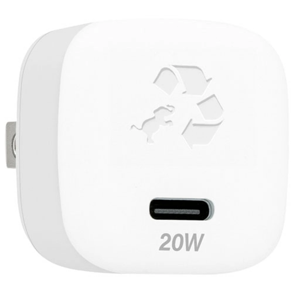 Nimble USB-C 20W PD GaN Wall Charger - White