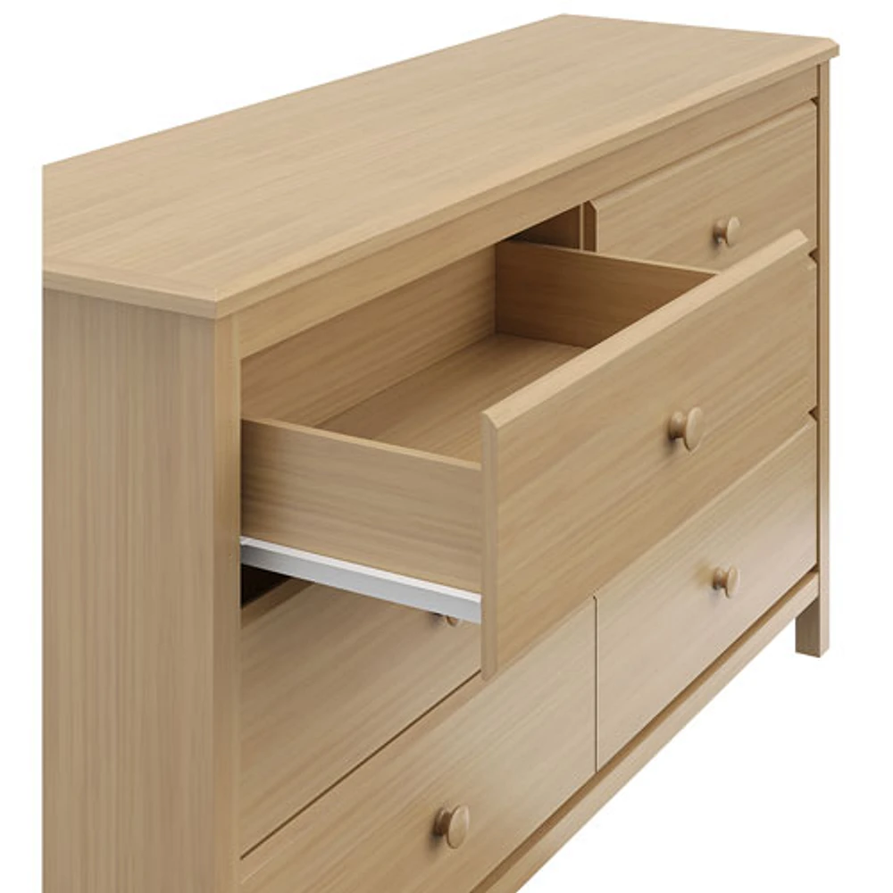 Storkcraft Alpine 6-Drawer Dresser - Driftwood