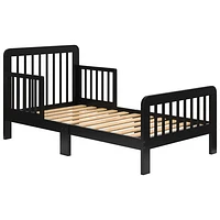 Storkcraft Pasadena Toddler Bed with Guardrails - Black