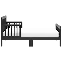 Storkcraft Pasadena Toddler Bed with Guardrails - Black