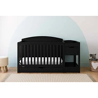 Graco Bellwood 5-in-1 Convertible Crib & Changing Table with Drawer - Black