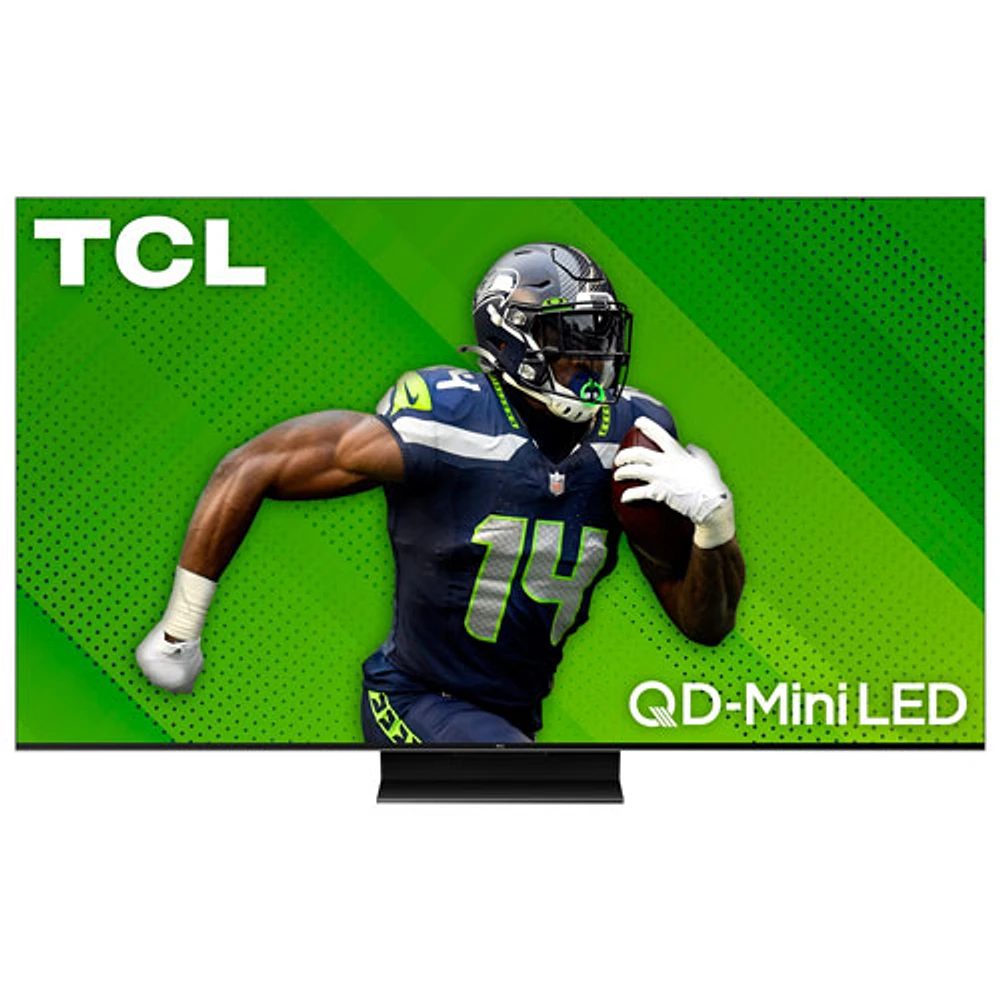 TCL 55" QM7-Series 4K UHD HDR QD-Mini LED Smart Google TV (55QM751G) - 2024