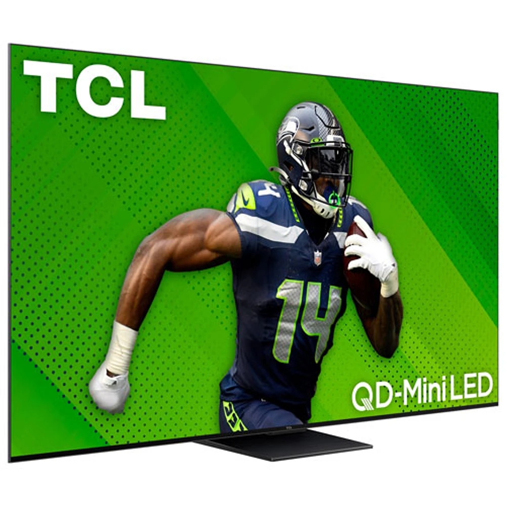 TCL 85" QM7-Series 4K UHD HDR QD-Mini LED Smart Google TV (85QM751G) - 2024