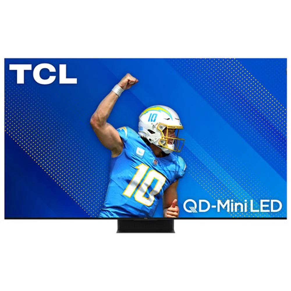 TCL 65" QM8-Series 4K UHD HDR QD-Mini LED Smart Google TV (65QM851G) - 2024