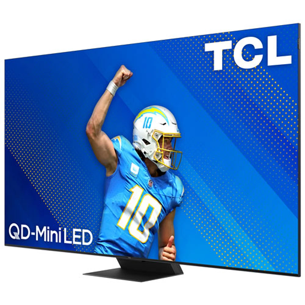 Téléviseur intelligent Google TV HDR QD-Mini DEL UHD 4K de 75 po QM8-Series de TCL (75QM851G) - 2024