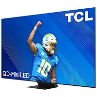 Téléviseur intelligent Google TV HDR QD-Mini DEL UHD 4K de 75 po QM8-Series de TCL (75QM851G) - 2024