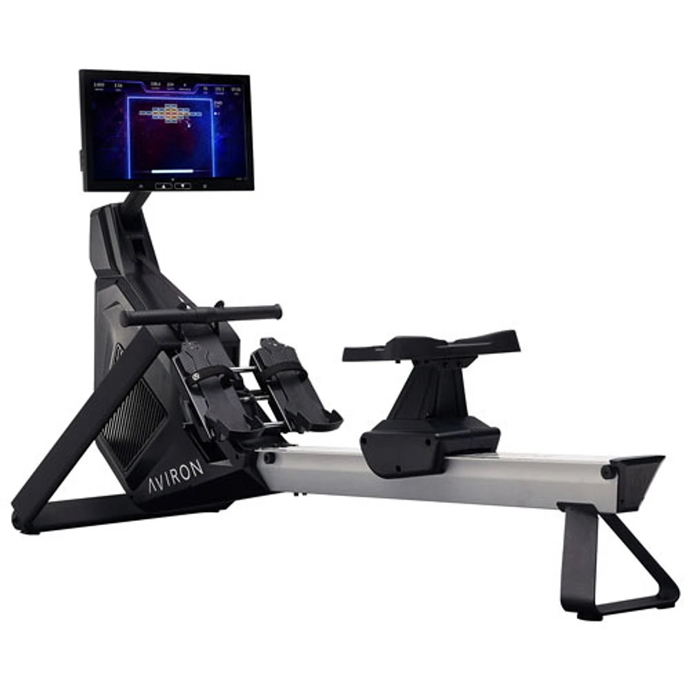 Aviron Strong Series Air/Magnetic Rowing Machine with 22" HD Touchscreen - Only at Best Buy