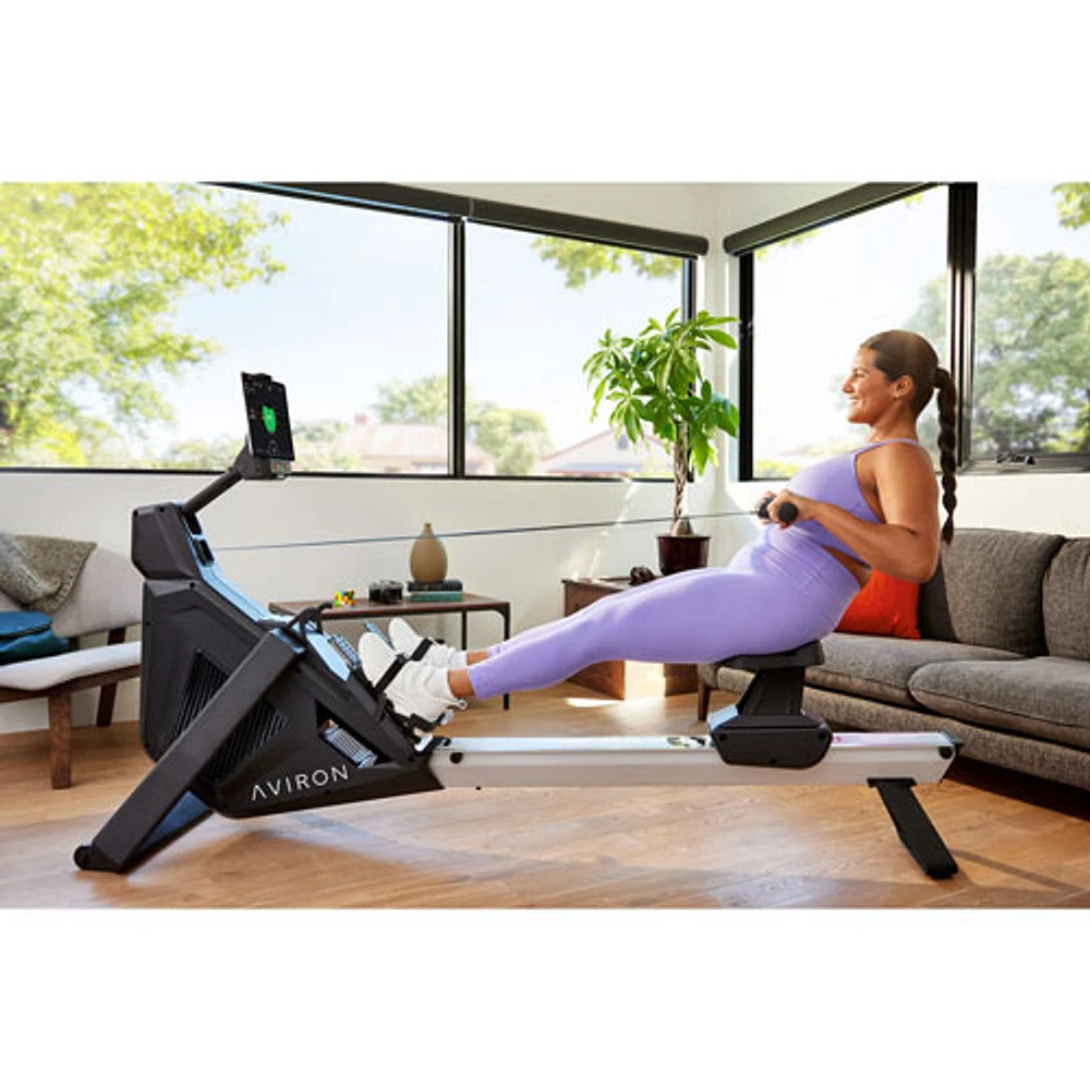 Aviron StrongGo Air/Magnetic Rowing Machine with iPad Integration - Only at Best Buy