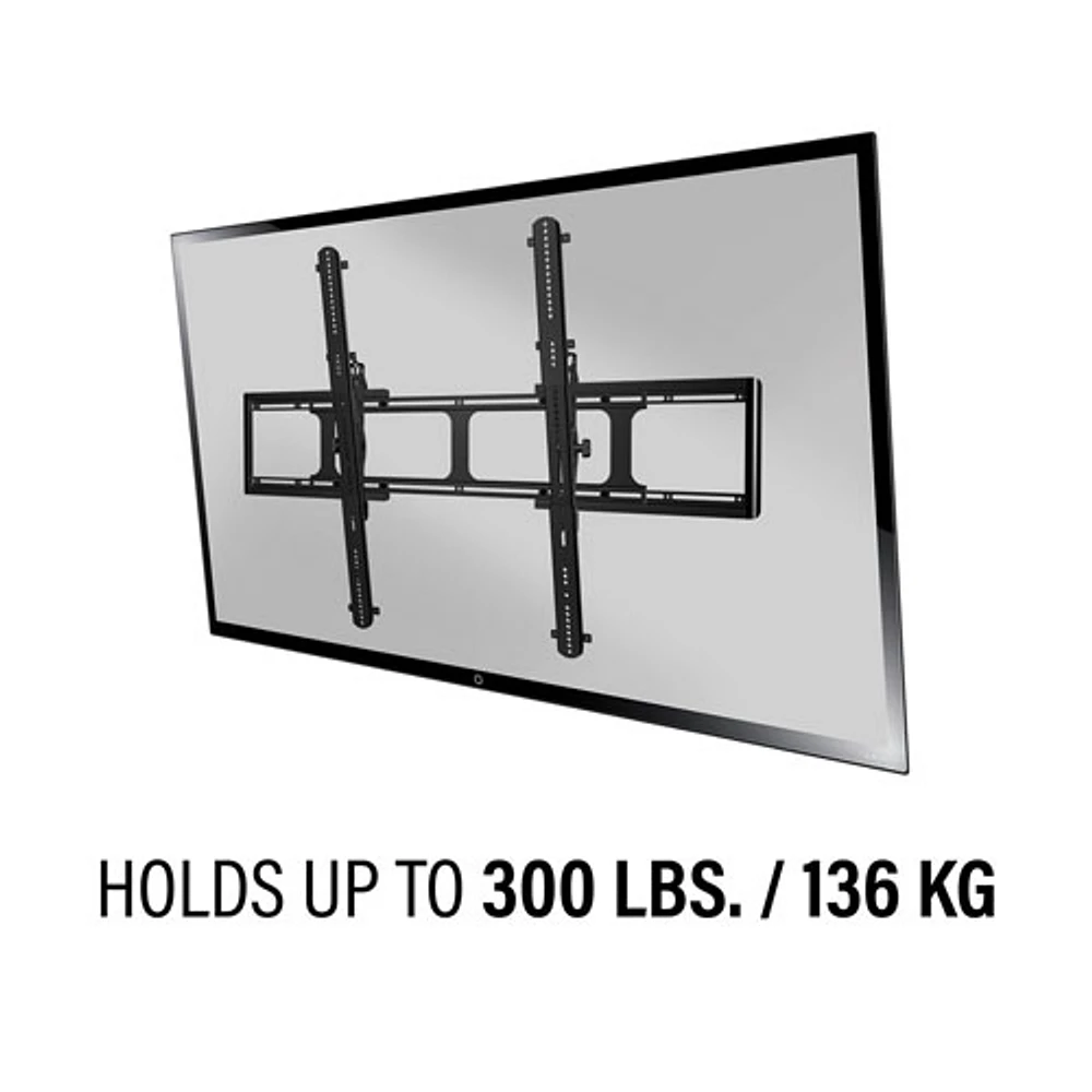Support mural inclinable de Sanus pour téléviseur de 65 à 140 po - Noir