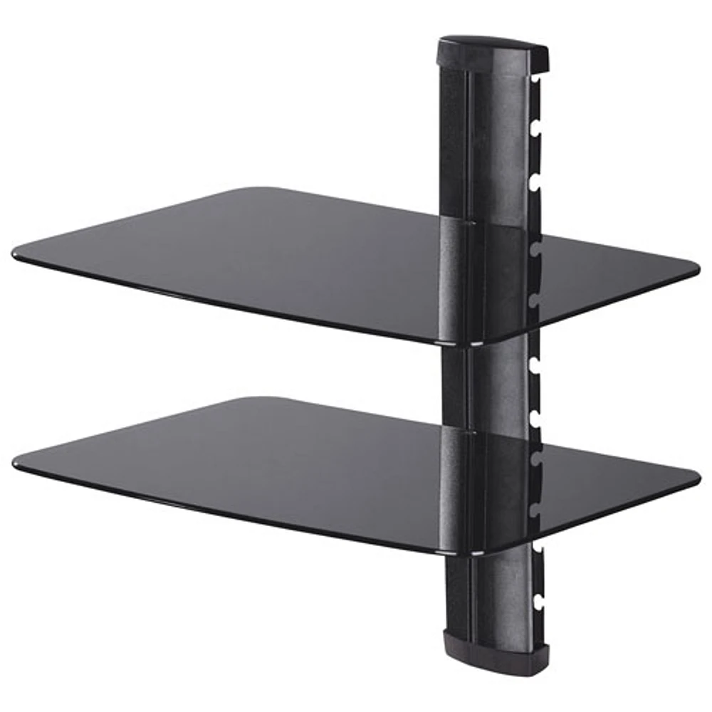 TygerClaw Double AV Wall-Mount Component Shelves