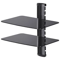 TygerClaw Double AV Wall-Mount Component Shelves