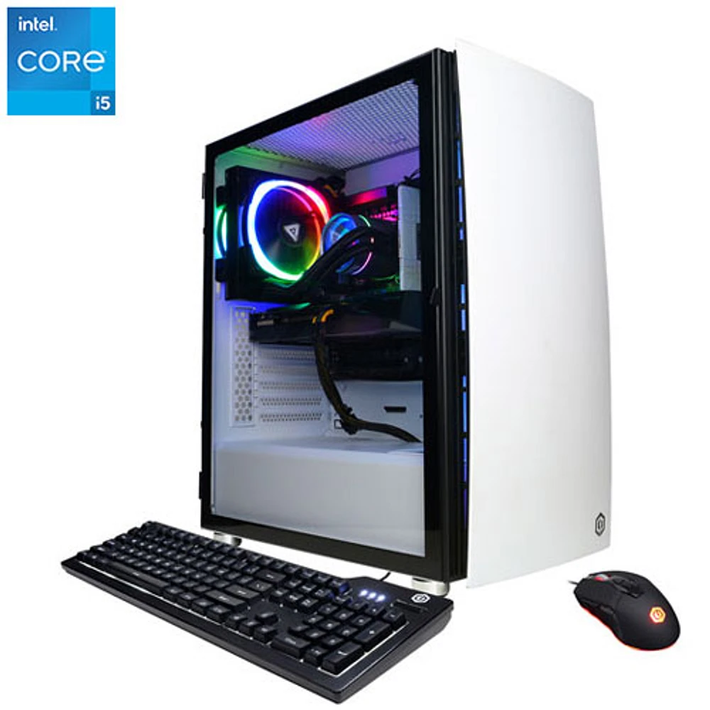 CyberPowerPC Gamer Xtreme Gaming PC - White (Intel Core i5-14600KF/1TB SSD/16GB RAM/GeForce RTX 4060 Ti) - En