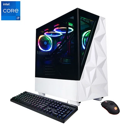 CyberPowerPC Gamer Supreme Gaming PC - White (Intel Core i7-14700KF/2TB SSD/32GB RAM/GeForce RTX 4070 Ti Super)