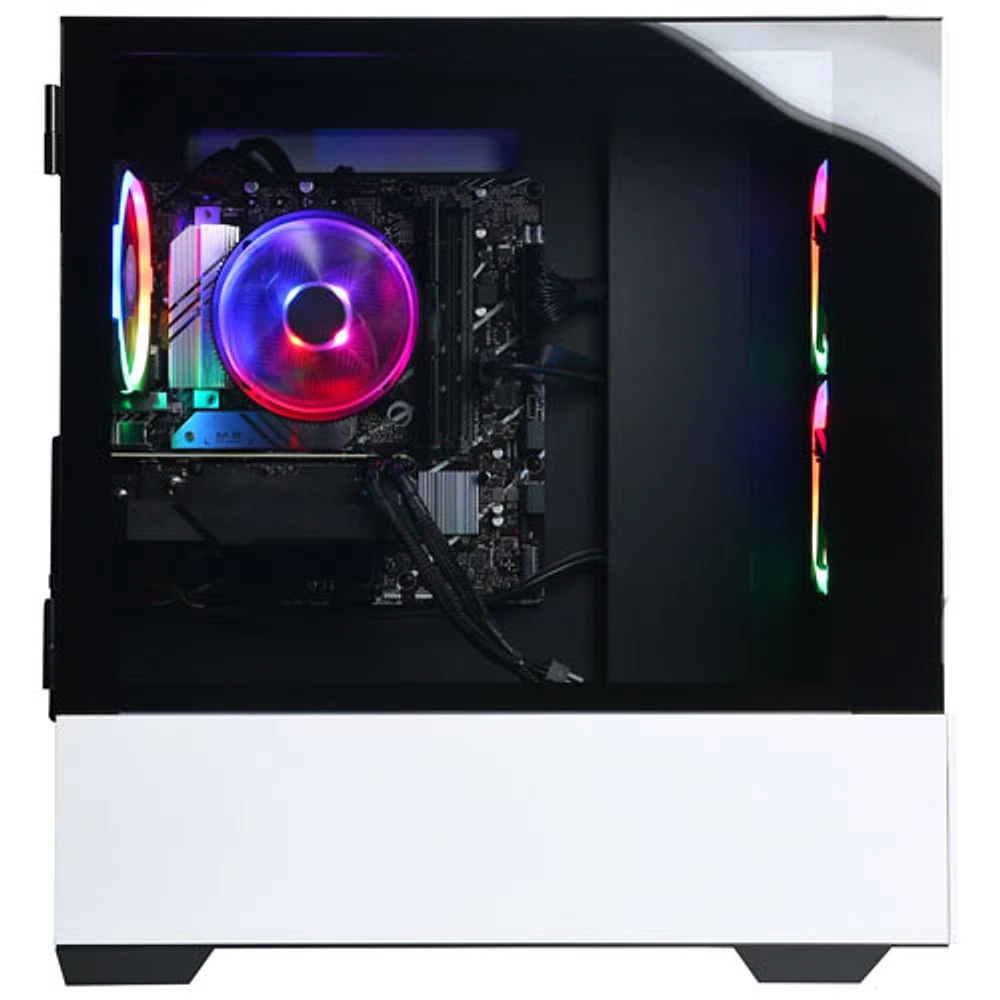 CyberPowerPC Gamer Master Gaming PC - White (AMD Ryzen 5 8600G/1TB SSD/16GB RAM/GeForce RTX 4060) - En