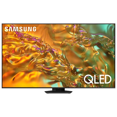 Téléviseur intelligent SE Tizen HDR QLED UHD 4K de 55 po de Samsung (QN55Q80DAFXZC) - 2024