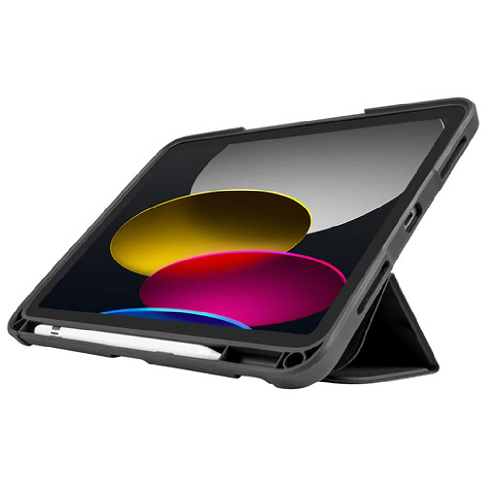 LOGiiX Secure+ Case for iPad 10.9" (10th Gen) - Black