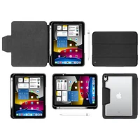 LOGiiX Secure+ Case for iPad 10.9" (10th Gen) - Black