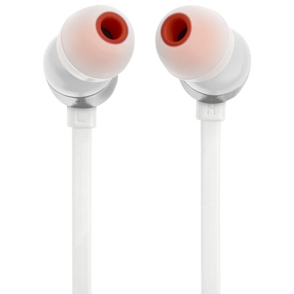 Écouteurs boutons Tune 310C de JBL avec connecteur USB-C - Blanc