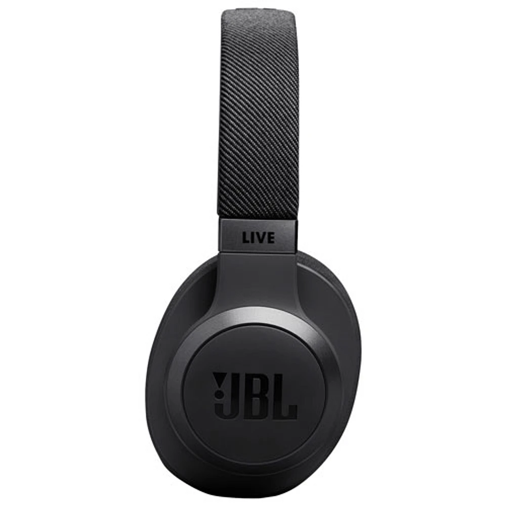 JBL Live 770NC Over-Ear Noise Cancelling Bluetooth Headphones - Black