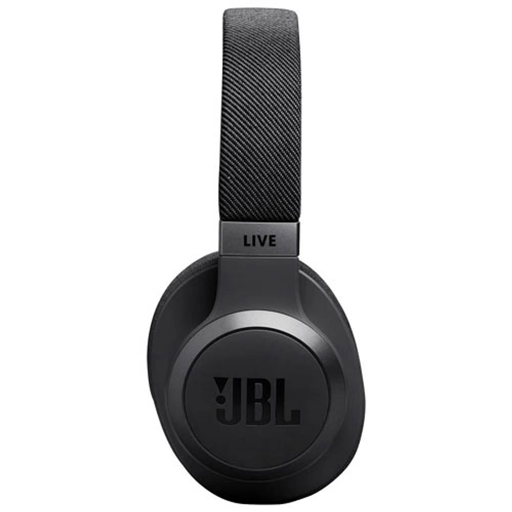 JBL Live 770NC Over-Ear Noise Cancelling Bluetooth Headphones - Black