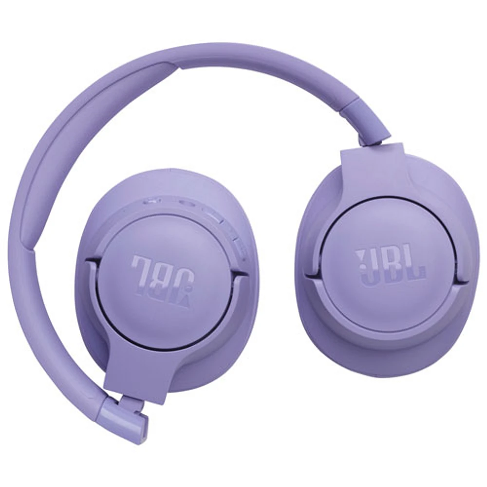 JBL Tune 720BT Over-Ear Sound Isolating Bluetooth Headphones - Purple