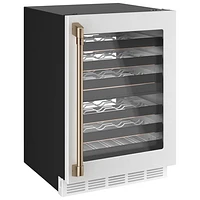 Café 46-Bottle Built-In Dual Temperature Zone Wine Cellar (CCP06DP4PW2) - Matte White