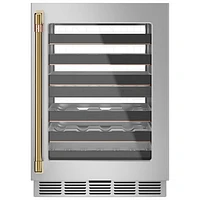 Café 46-Bottle Built-In Dual Temperature Zone Wine Cellar (CCP06DP2PS1) - Stainless Steel