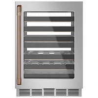 Café 46-Bottle Built-In Dual Temperature Zone Wine Cellar (CCP06DP2PS1) - Stainless Steel