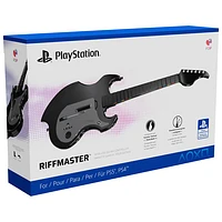 PDP RIFFMASTER Wireless Guitar Controller for PlayStation 5 & PlayStation 4 - Black