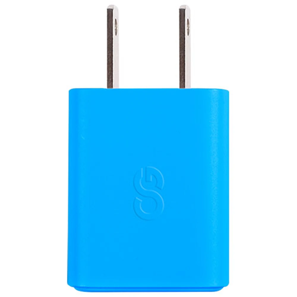 LOGiiX Vibrance 20W USB-C GaN PD Wall Charger - Turquiose