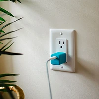 LOGiiX Vibrance 20W USB-C GaN PD Wall Charger - Turquiose