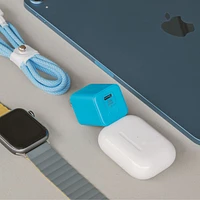 LOGiiX Vibrance 20W USB-C GaN PD Wall Charger - Turquiose