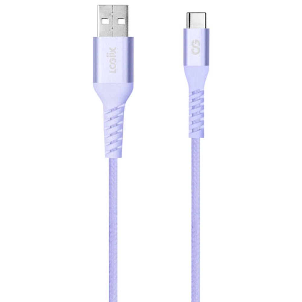 LOGiiX Vibrance 1.2m (3.9 ft.) Braided USB to USB-C Cable (LGX
