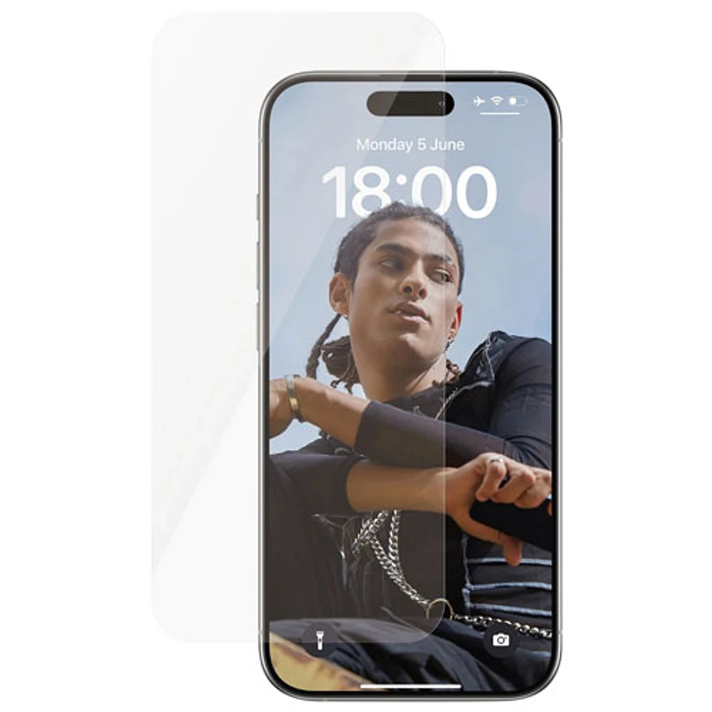 Protecteur d'écran en verre SAFE de PanzerGlass pour iPhone 15 Plus