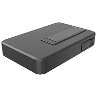 Chargeur portable USB-C 20 W 8000 mAh de Kopplen avec chargeur Qi sans fil et câble USB-C intégré - Noir