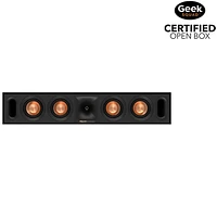 Boîte ouverte - Haut-parleur de canal central à 2 voies de 400 W Quad R30C de Klipsch - Noir